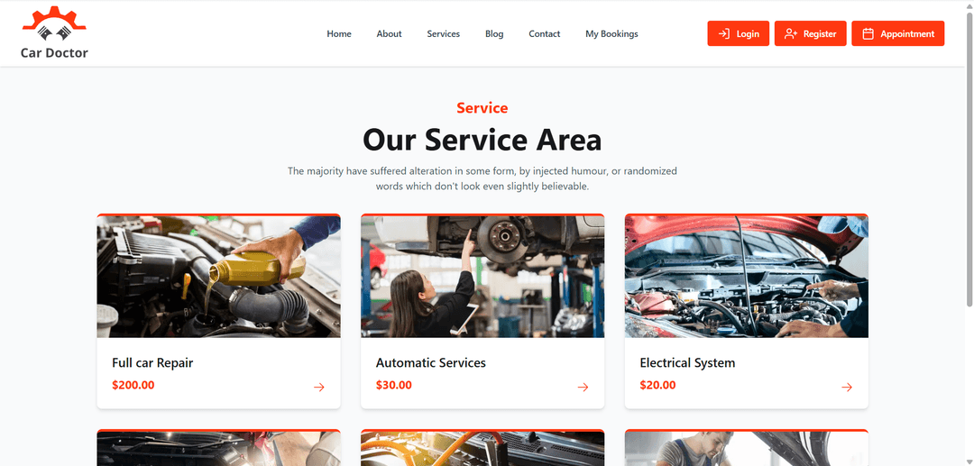 Car Doctor Next.js